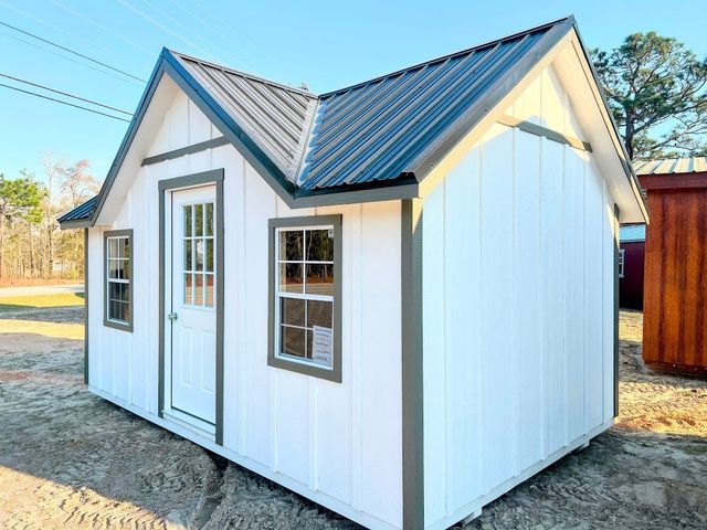 10x16 Cambridge Dormer Low 52123 | Rabers Buildings of Aiken LLC